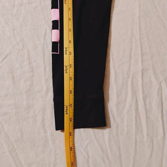 Vans Women’s Black & Pink Checkerboard “Off The Wall” Cropped Long Sleeve Large - Picture 5 of 6